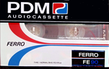 Compact Cassette PDM FE 90 Type I Normal 1988 Europe