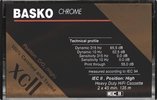 Compact Cassette Basko 90 "XC II" Type II Chrome 1992 Slovakia