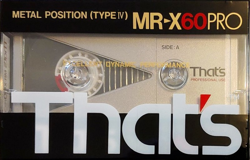 Compact Cassette: Taiyo Yuden Thats - MR-X Pro 60