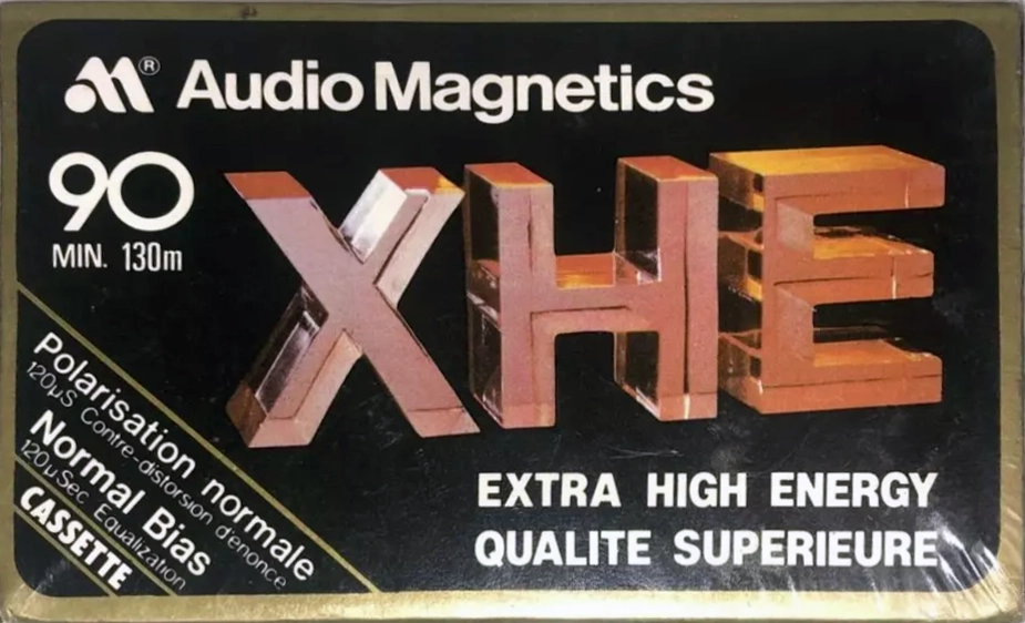Compact Cassette Audio Magnetics XHE 90 Type I Normal 1979 Canada
