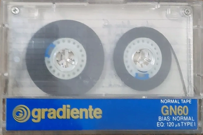 Compact Cassette Gradiente GN 60 Type I Normal Latin America