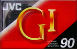 Compact Cassette JVC GI 90 "G1-90B" Type I Normal 1992 North America