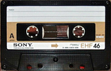 Compact Cassette Sony EHF 46 Type II Chrome 1978 North America