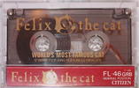 Compact Cassette Citizen Felix The Cat 46 "FL-46GRB" Type I Normal 1986 Japan