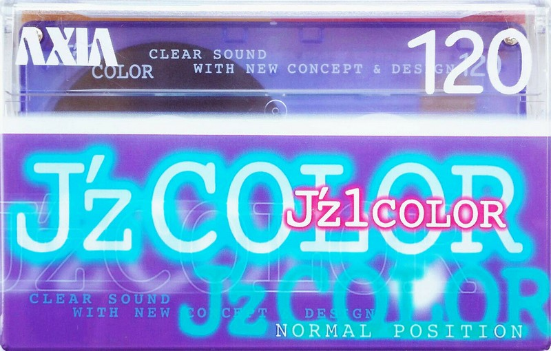 Compact Cassette: FUJI AXIA - J`z 1 Color 120