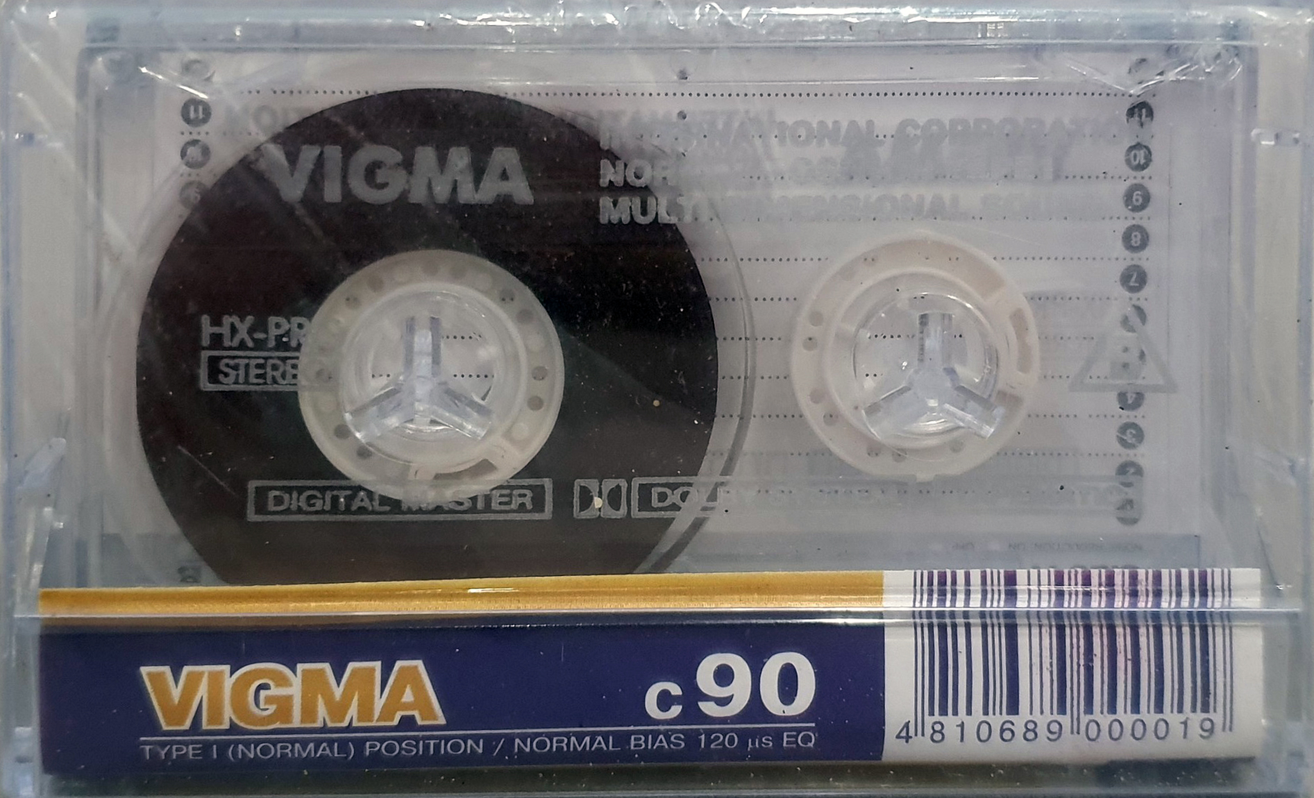 Compact Cassette Vigma 90 Type I Normal Belarus