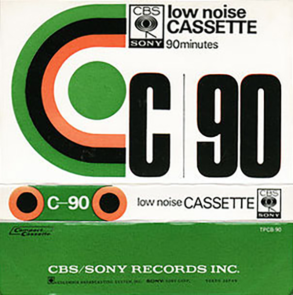 Compact Cassette CBS / Sony LN 90 Type I Normal 1973 Japan