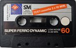 Compact Cassette AGFA Super Ferro Dynamic 20 Test Cassette 1977 Europe