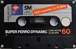 Compact Cassette AGFA Super Ferro Dynamic 20 Test Cassette 1977 Europe