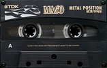 Compact Cassette TDK MA 60 "MA-90" Type IV Metal 1997 Worldwide