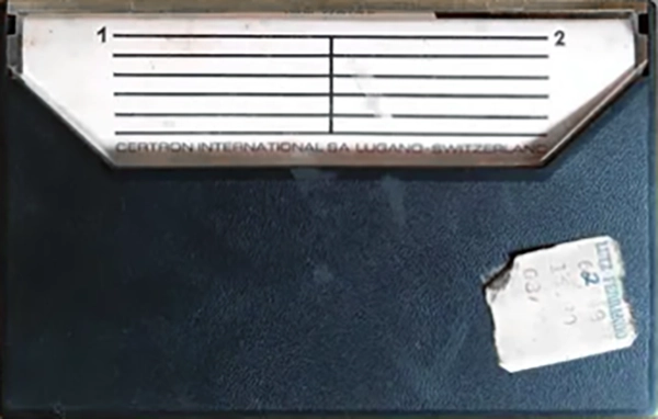 Compact Cassette Certron 120 Type I Normal 1970 USA