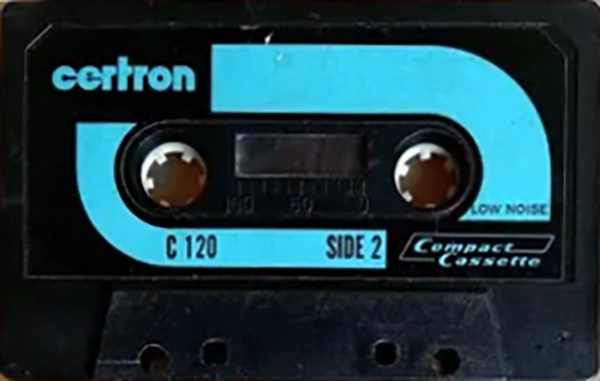 Compact Cassette Certron 120 Type I Normal 1970 USA