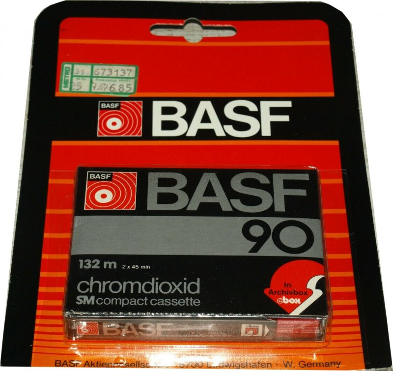 Blister: BASF  - Chromdioxid 90