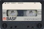 Compact Cassette BASF Chromdioxid II 120 Type II Chrome 1979 Europe