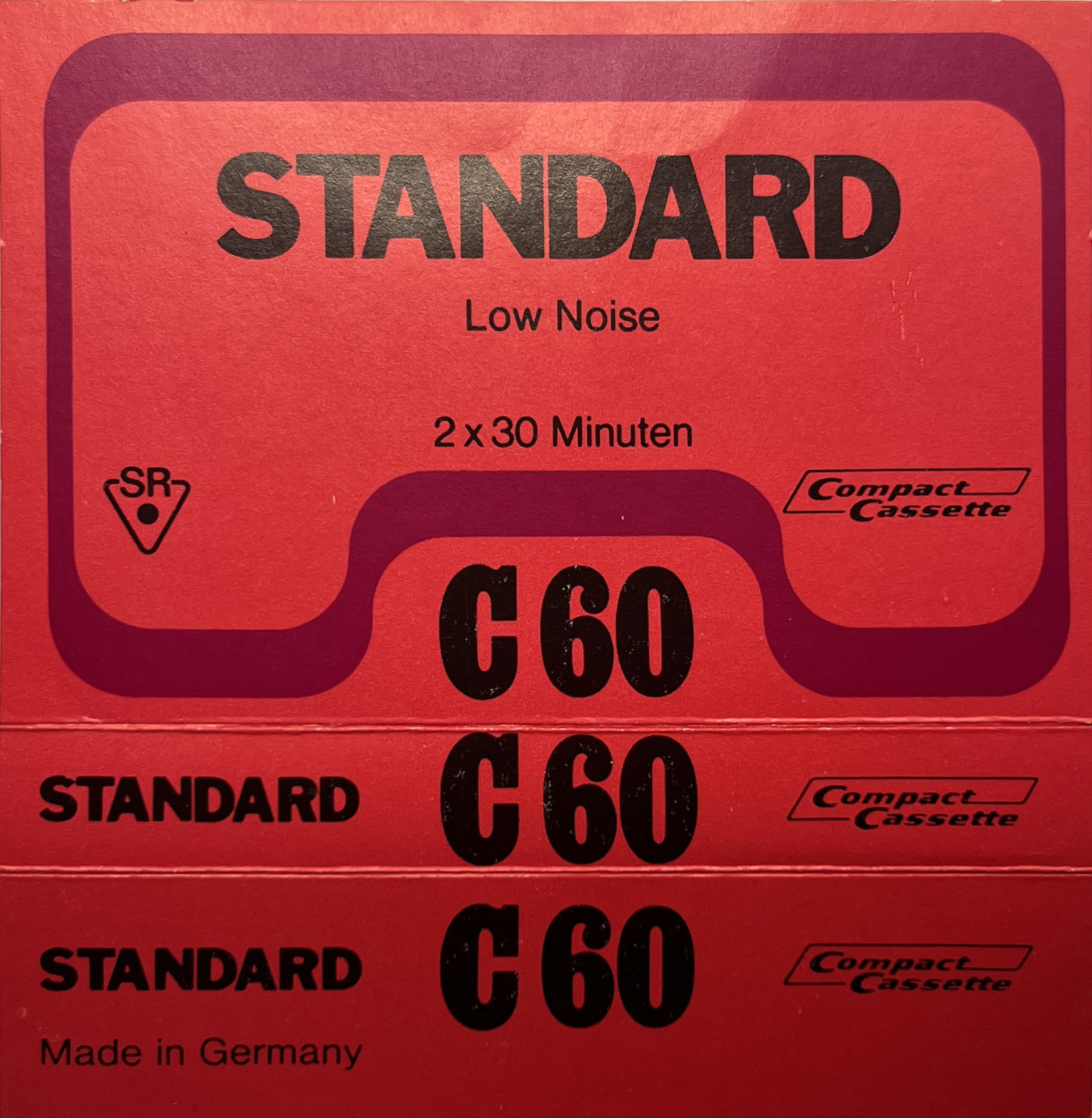 Compact Cassette Standard 60 Type I Normal 1974 Japan