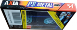 Compact Cassette AXIA PS-Metal 54 "PSMJ 54" Type IV Metal 1997 Japan