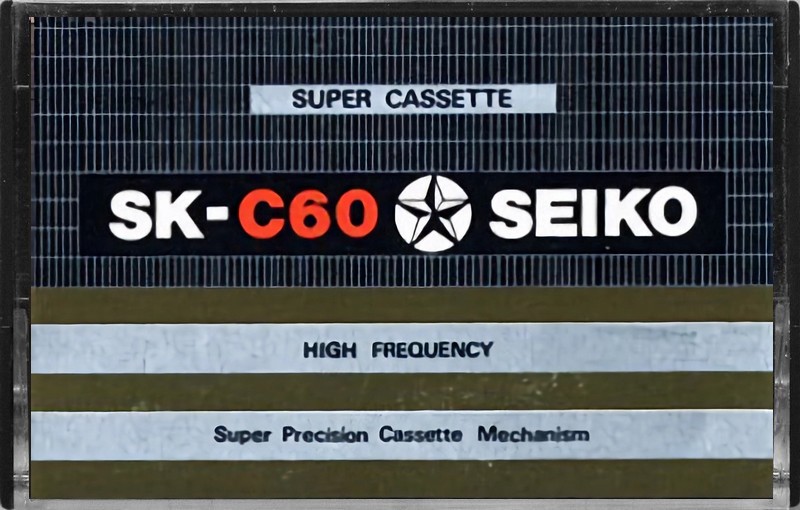 Compact Cassette Seiko 60 "SK" Japan