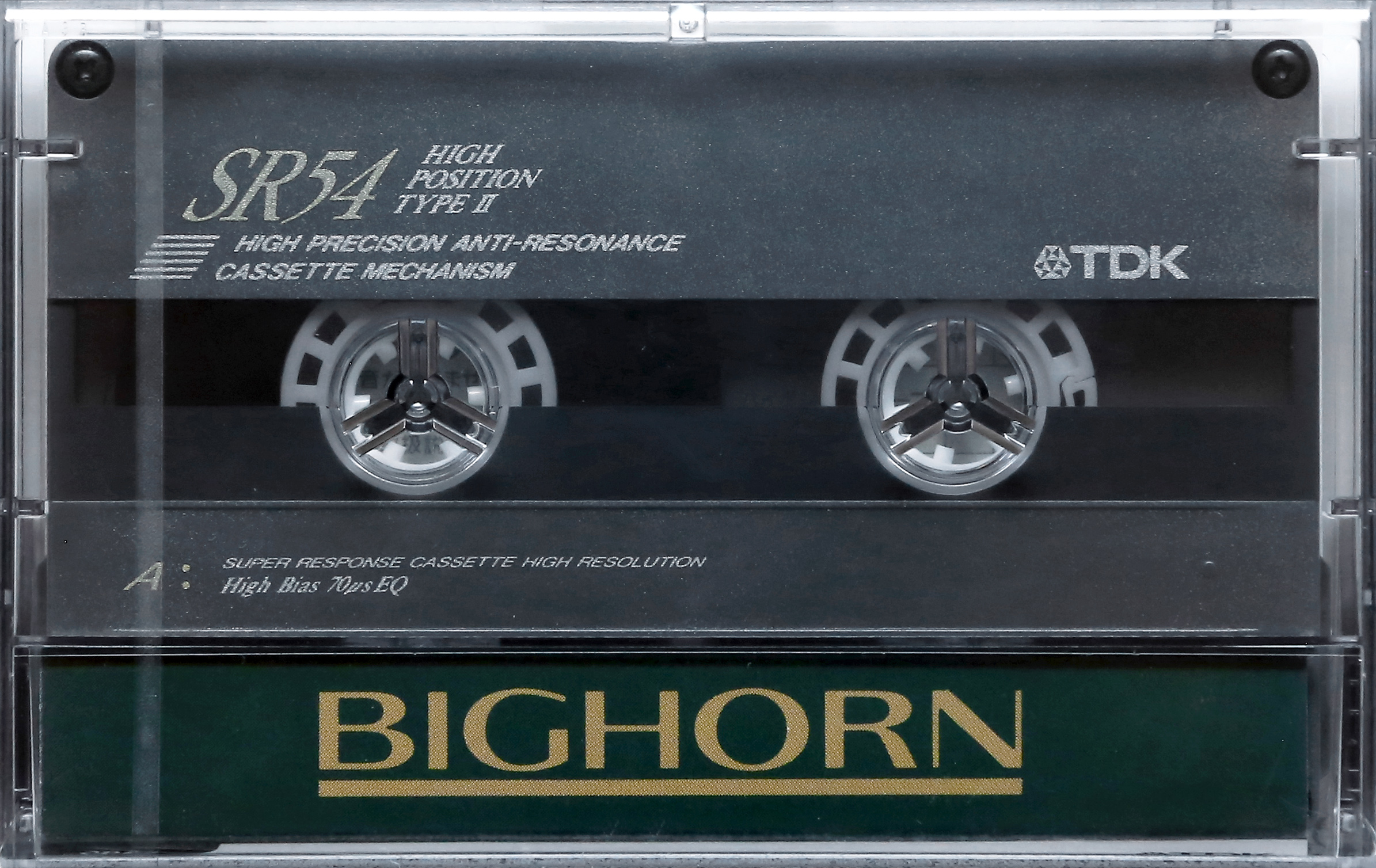 Compact Cassette TDK SR 54 "Isuzu Bighorn Ad." Type I Normal 1991 Japan