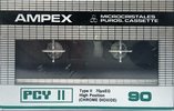 Compact Cassette Ampex PCY 90 "PCY II" Type II Chrome 1980 North America