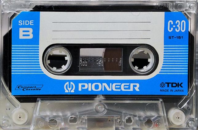 Compact Cassette Pioneer 30 "ST-151" Demonstration Tape 1976 Japan