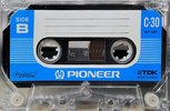 Compact Cassette Pioneer 30 "ST-151" Demonstration Tape 1976 Japan