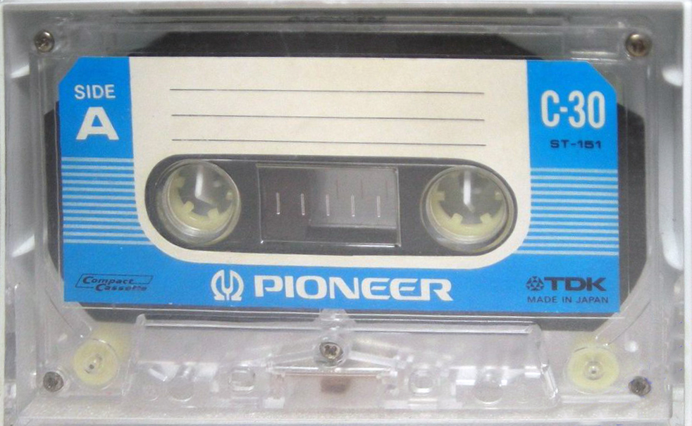 Compact Cassette Pioneer 30 "ST-151" Demonstration Tape 1976 Japan