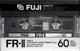 Compact Cassette Fuji FR-II 60 Type II Chrome 1984 North America
