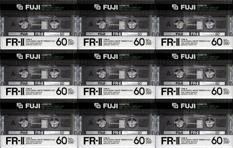 Compact Cassette: FUJI Fuji - FR-II 60