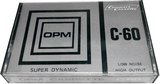Compact Cassette OPM 60 Type I Normal Unknown Country