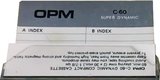 Compact Cassette OPM 60 Type I Normal Unknown Country