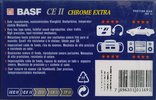 Compact Cassette BASF CE II Chrome Extra 90 Type II Chrome 1995 Latin America