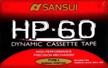 Compact Cassette Sansui HP 60 Type I Normal 1995 Europe