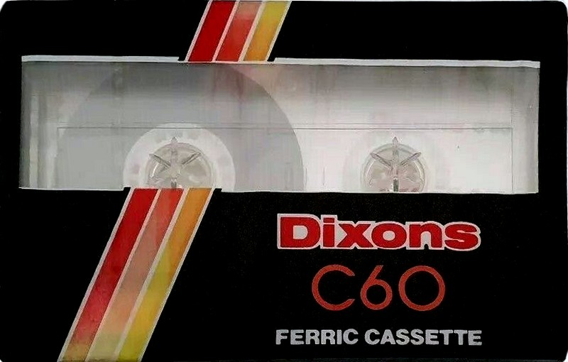 Compact Cassette Dixons 60 Type I Normal UK