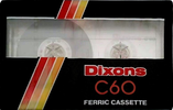 Compact Cassette Dixons 60 Type I Normal UK