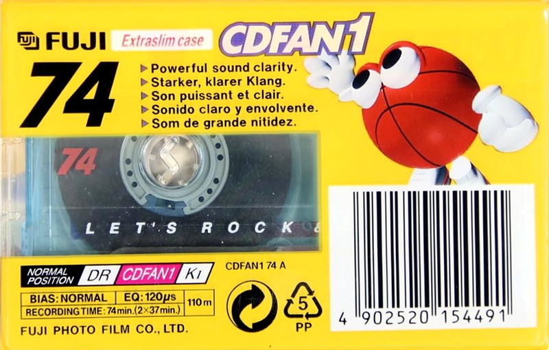 Compact Cassette: FUJI Fuji - CDFAN1 74