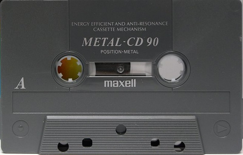 Compact Cassette: Maxell / Hitachi Maxell - Metal CD 90