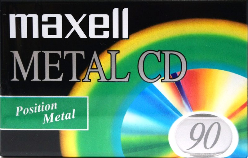 Compact Cassette: Maxell / Hitachi Maxell - Metal CD 90