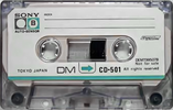 Compact Cassette Sony 30 "CD-501" Demonstration Tape 1971 Japan
