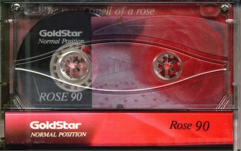 Compact Cassette: GoldStar / LG Goldstar - Rose 90