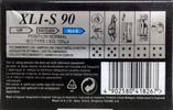 Compact Cassette Maxell XLI-S 90 Type I Normal 1994 Europe