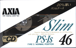 Compact Cassette AXIA PS-Is 46 "PS-1S A 46" Type I Normal 1990 Japan
