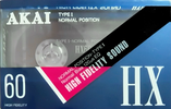 Compact Cassette Akai HX 60 Type I Normal 1991 Europe