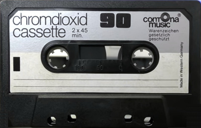 Compact Cassette: Unknown Contona Music -  90