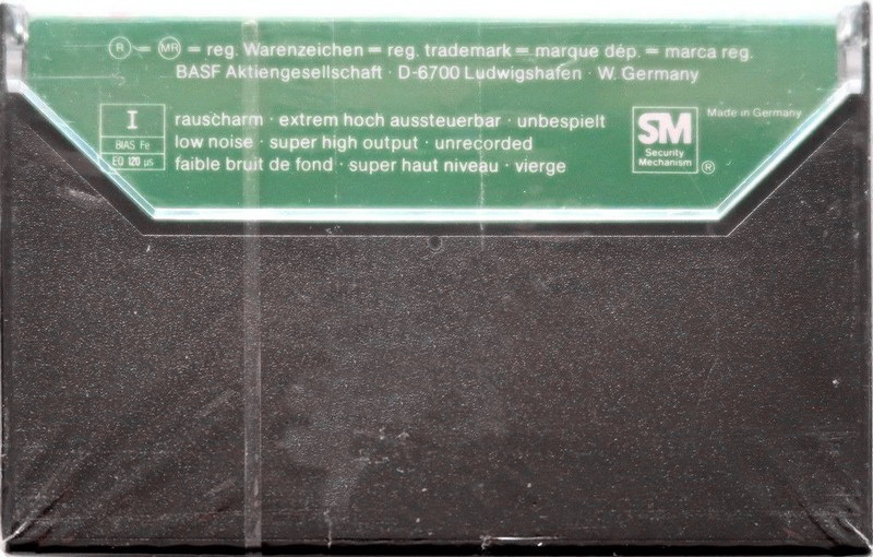 Compact Cassette BASF Ferro Super LH I 60 Type I Normal 1980 Europe