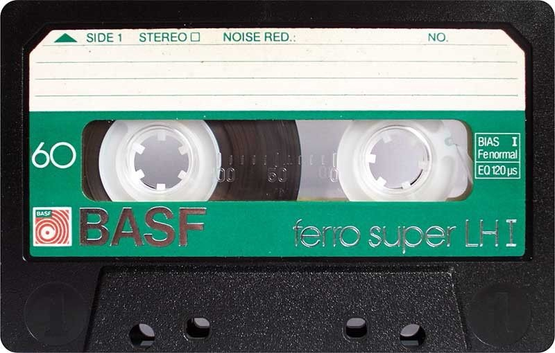Compact Cassette BASF Ferro Super LH I 60 Type I Normal 1980 Europe