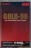 Compact Cassette Xydan 90 "MBI Gold" Type I Normal 1998 India