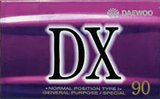 Compact Cassette Daewoo DX 90 Type I Normal 1999 Europe