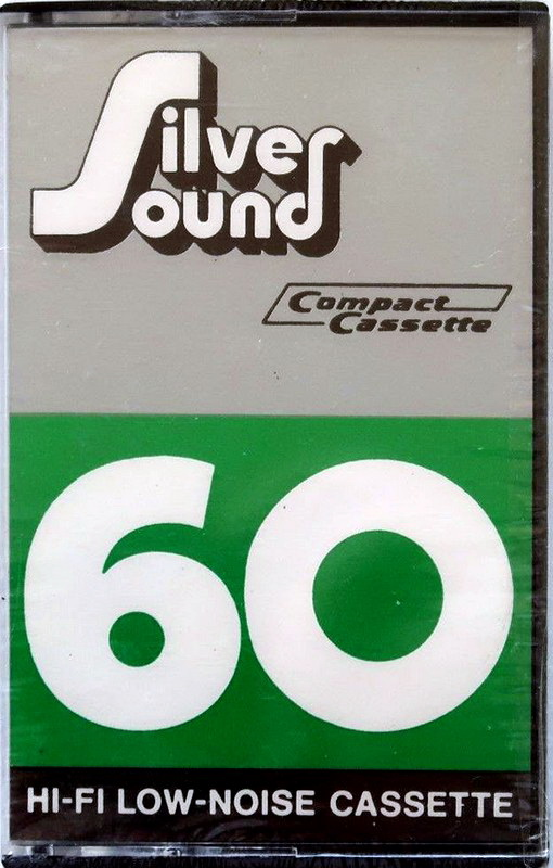 Compact Cassette Silver Sound 60 Type I Normal 1975 Europe