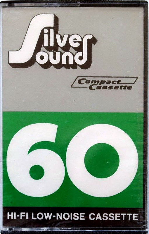 Compact Cassette: Unknown Silver Sound -  60