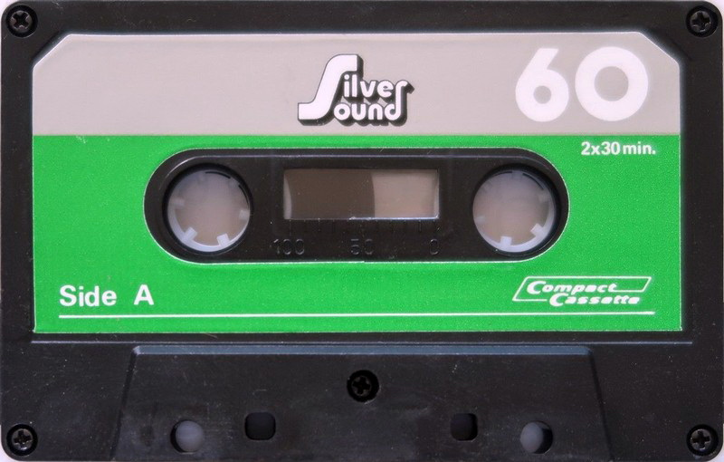 Compact Cassette: Unknown Silver Sound -  60